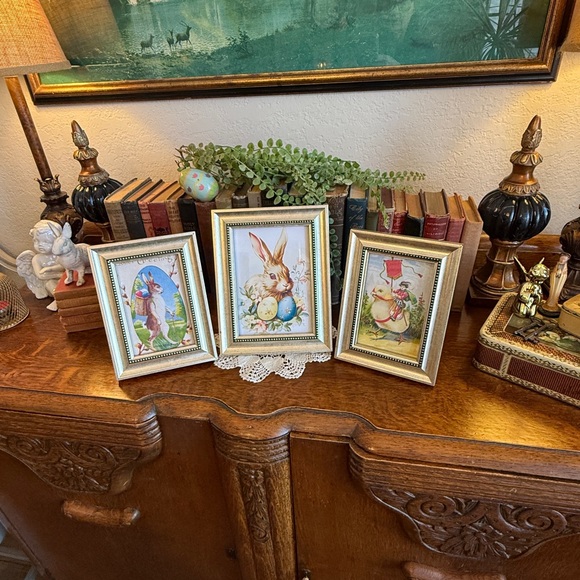 3 Vintage Easter Bunnie Pictures - Picture 15 of 15